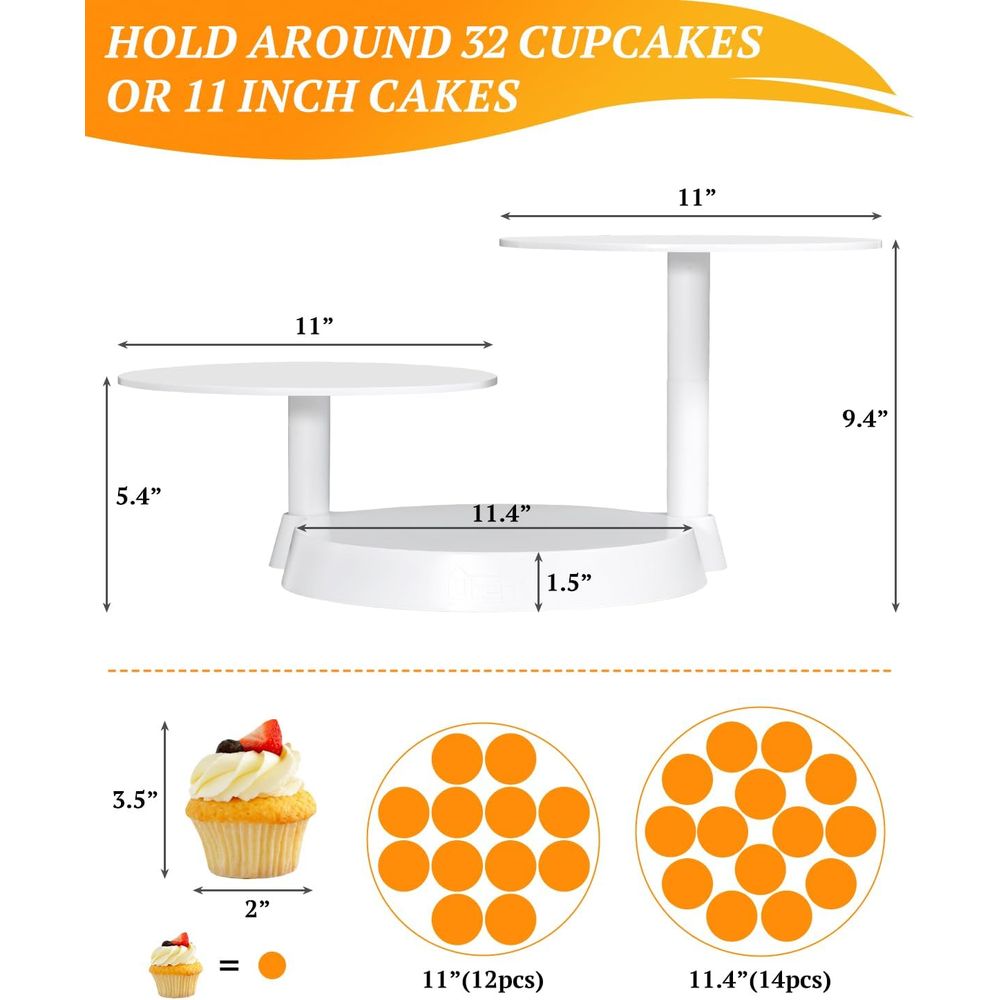 3-Tier Plastic Cupcake Stand,  - Cupcake Stand Tier recension och pris