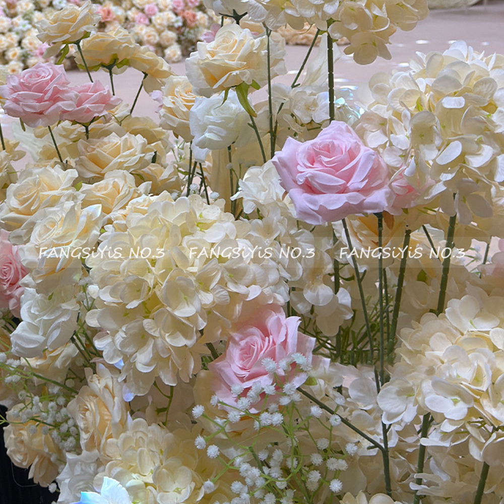 Luxury Champagne Pink Rose Art - Flower Wall Panel recension och pris