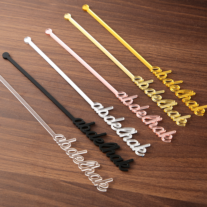 Personalized name drink stirre - Centerpiece Stick recension och pris