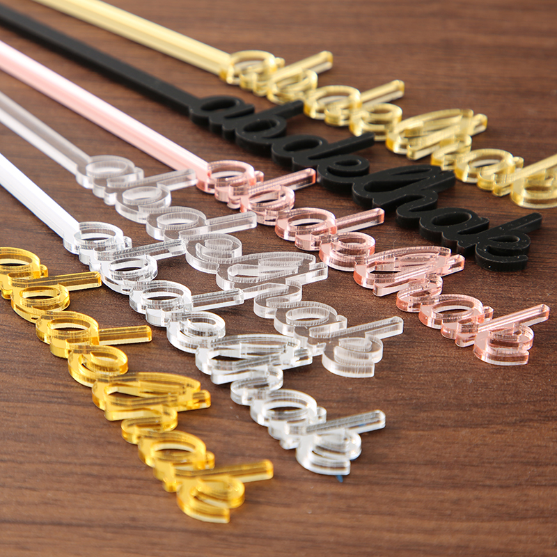 Personalized name drink stirre - Centerpiece Stick recension och pris
