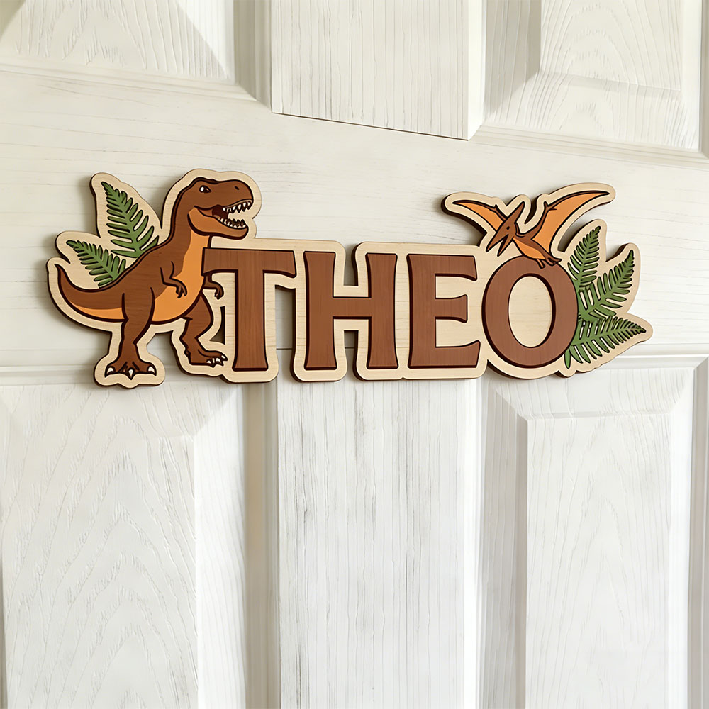 Personalized Dinosaur Name Sig - Eve Party recension och pris