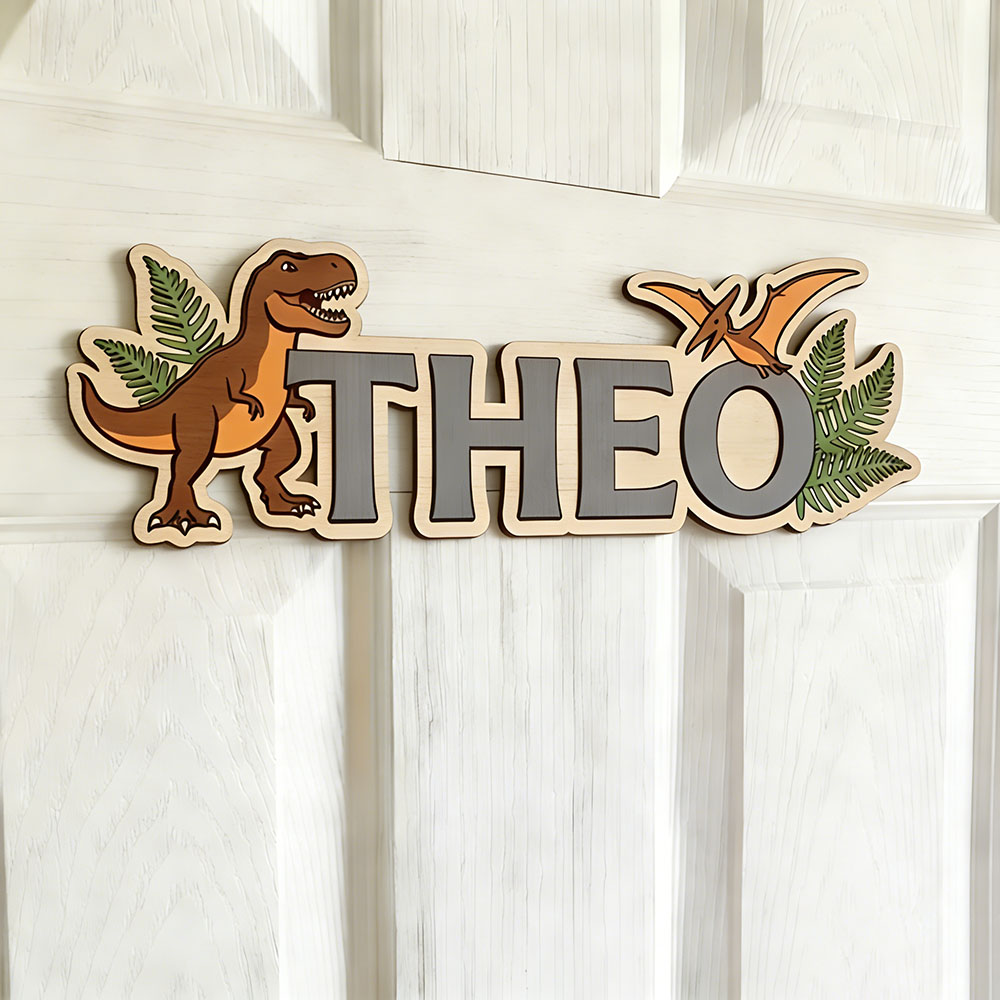 Personalized Dinosaur Name Sig - Eve Party recension och pris