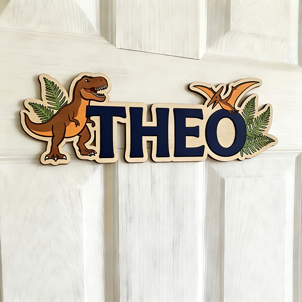 Personalized Dinosaur Name Sig - Eve Party recension och pris