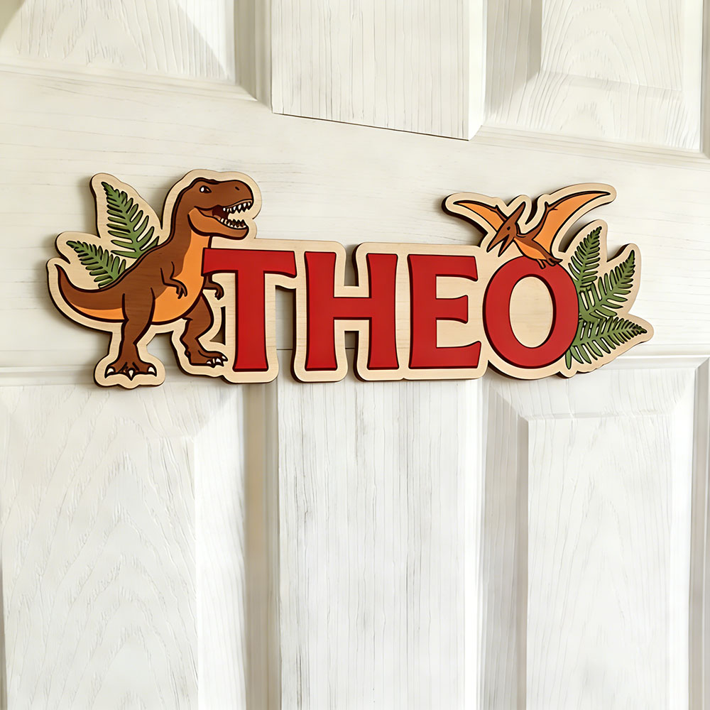 Personalized Dinosaur Name Sig - Eve Party recension och pris