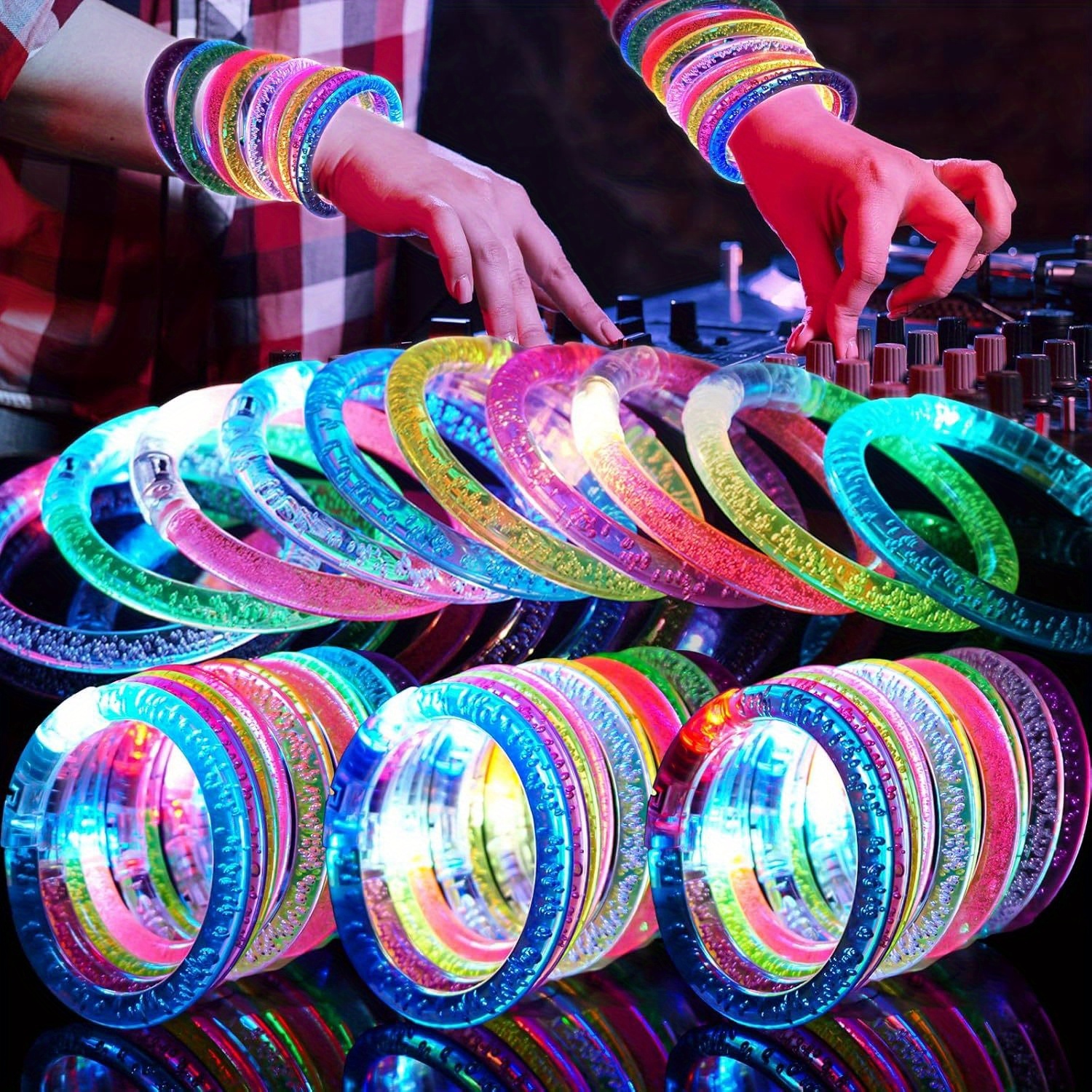 Glow-Up Party Bracelets Pack – - Event & Party Supply recension och pris