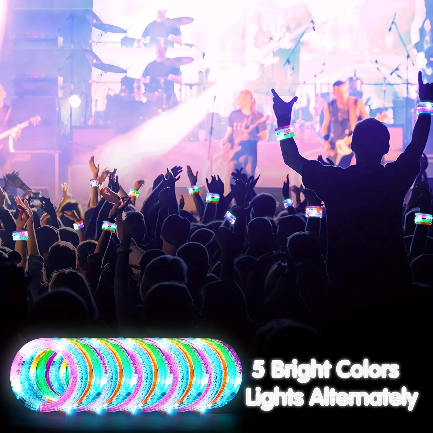 Glow-Up Party Bracelets Pack – - Event & Party Supply recension och pris