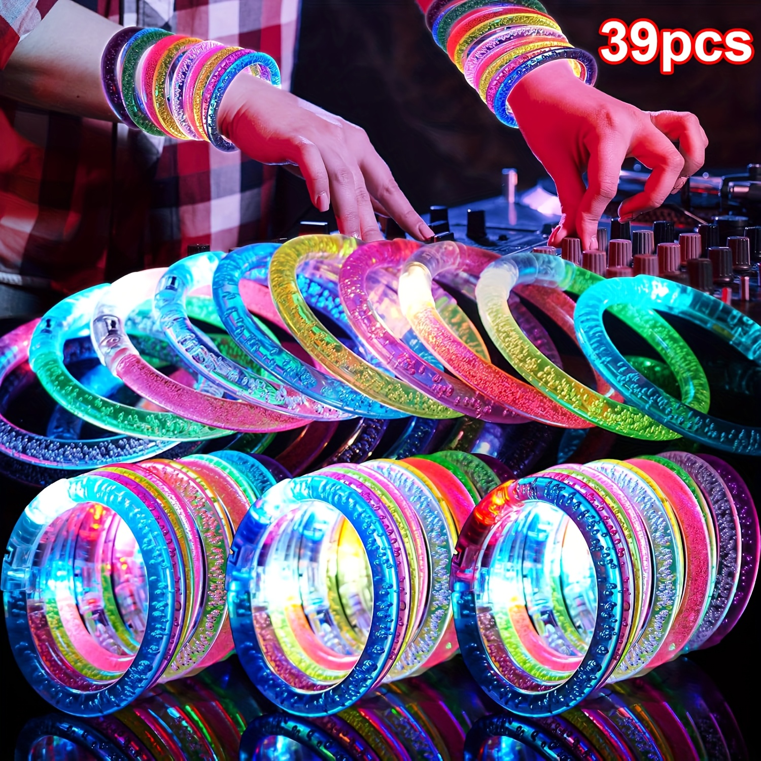 Glow-Up Party Bracelets Pack – - Event & Party Supply recension och pris