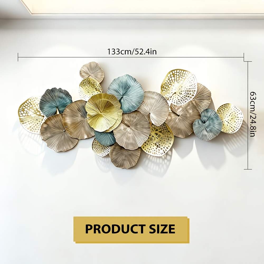 Large Metal Wall Art Decor 52. - Flower Wall Panel recension och pris