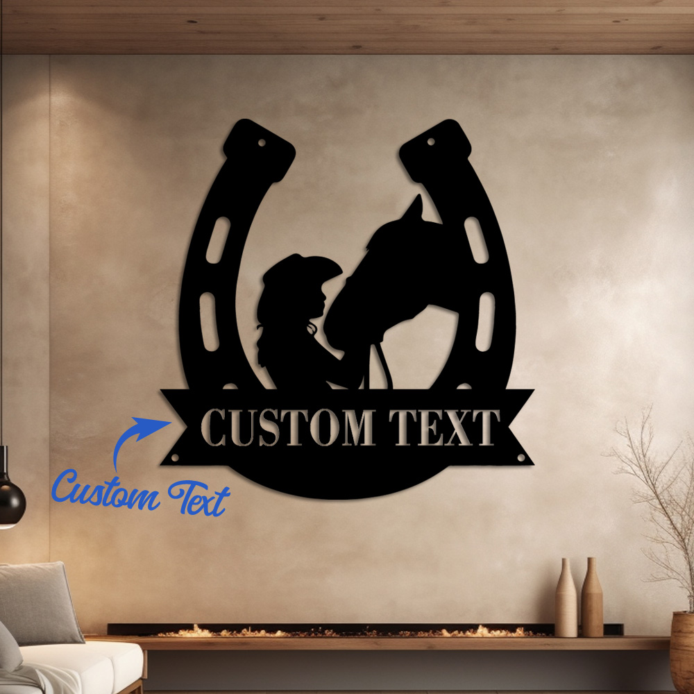 1pc Fashion Customized Horsesh - Eve Party recension och pris