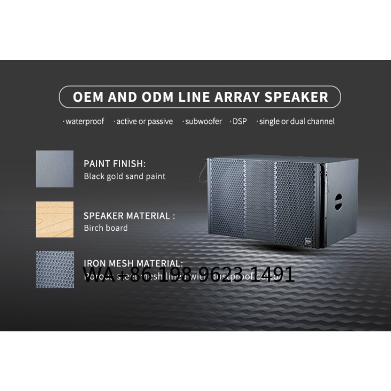 200W Wooden PA Column Array Sp - Event Party Box recension och pris