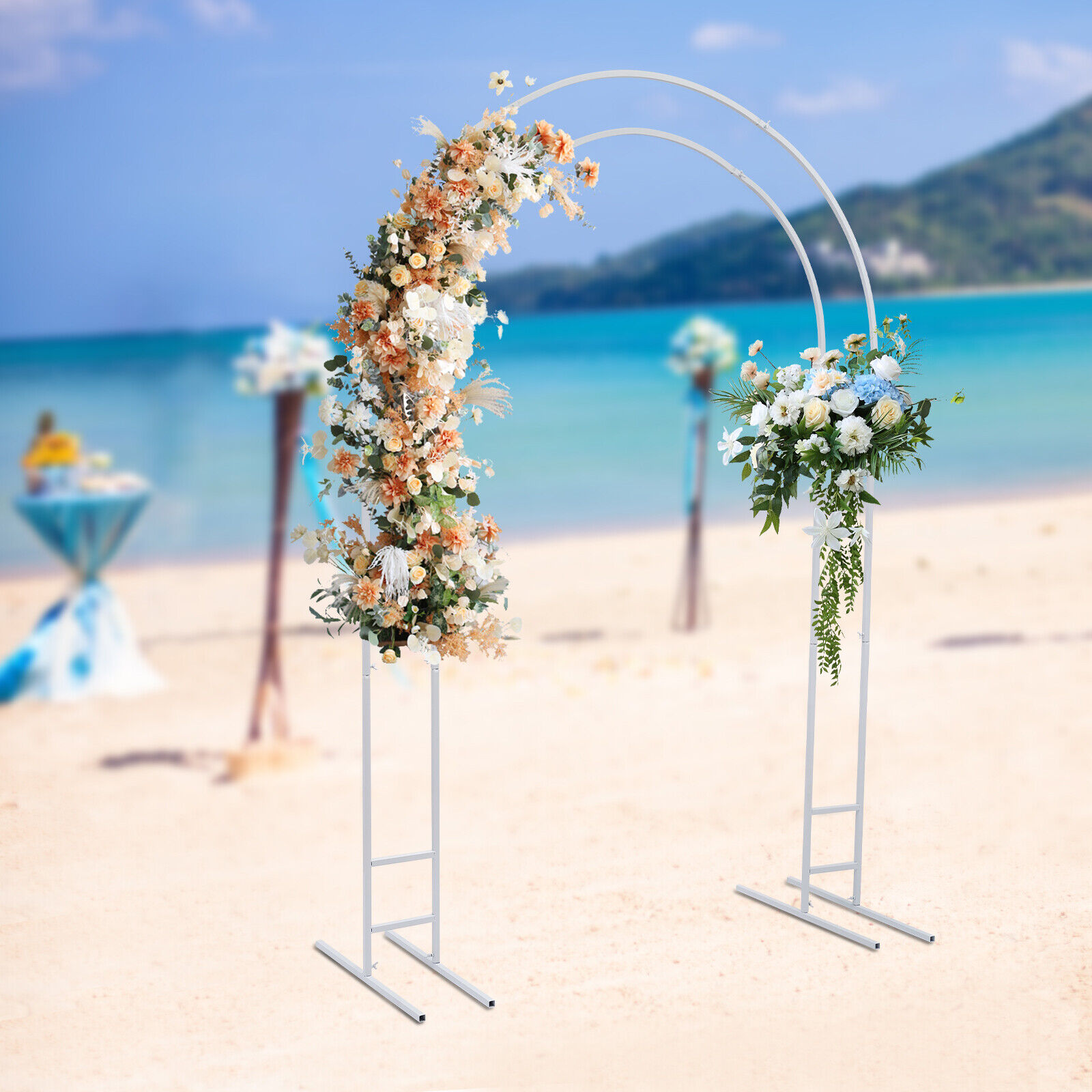 Metal Wedding Stand Arch Frame - Balloon Arch Kit recension och pris