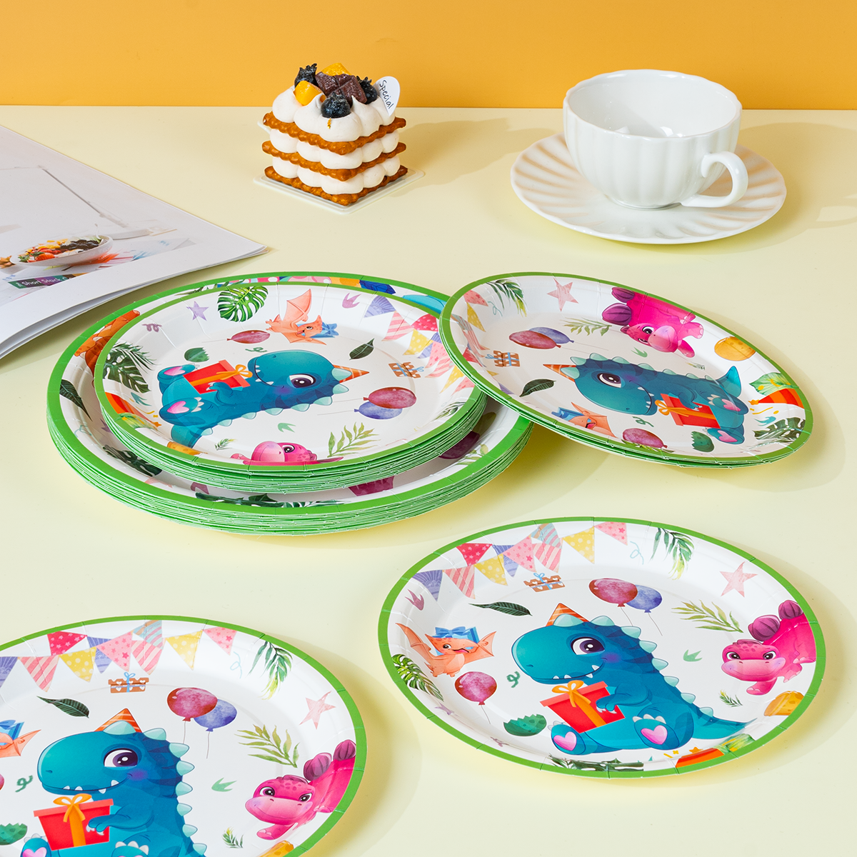 10/25/50Pcs Cute Party Dinosau - Supply Event recension och pris