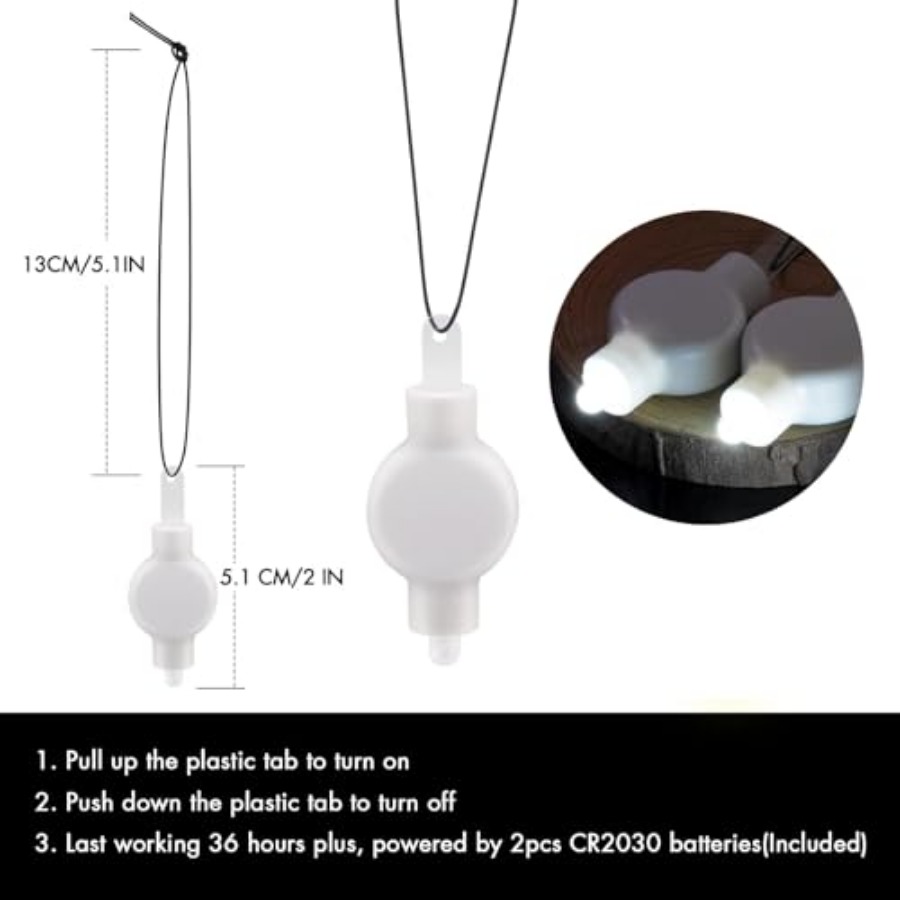 Battery Operated Small LED Lig - Led Balloon Light recension och pris