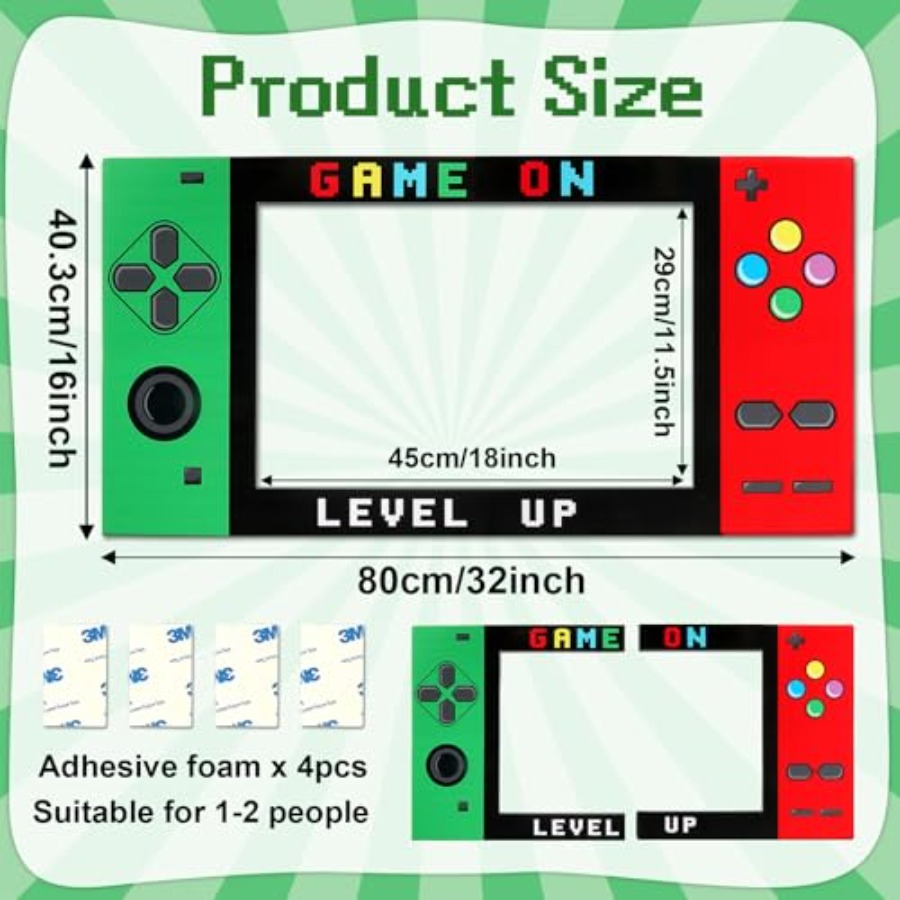 32 x 16 Foam Board Video Game  - Photo Booth Frame recension och pris