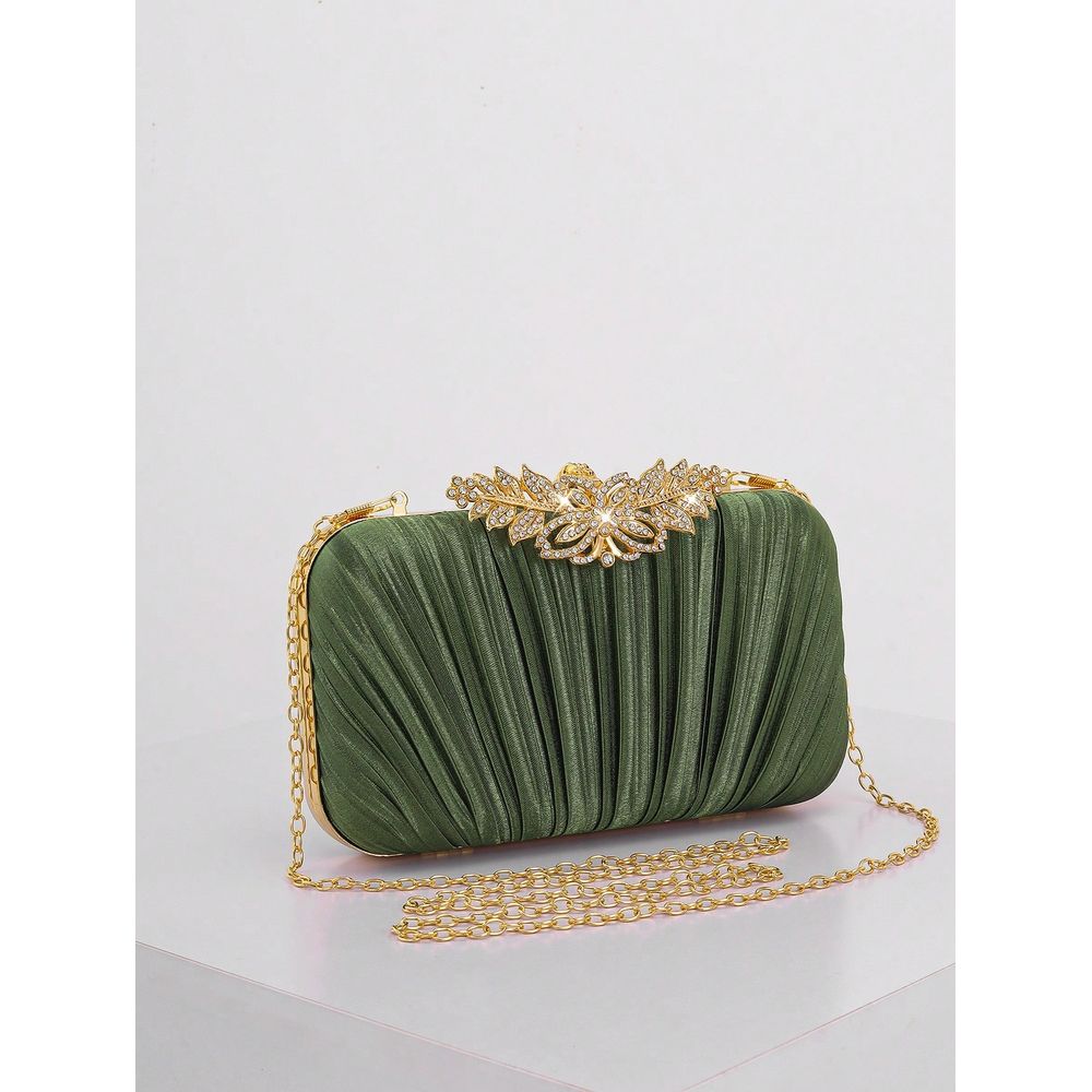 Fashion Rhinestone Decor Flap  - Event Party Box recension och pris
