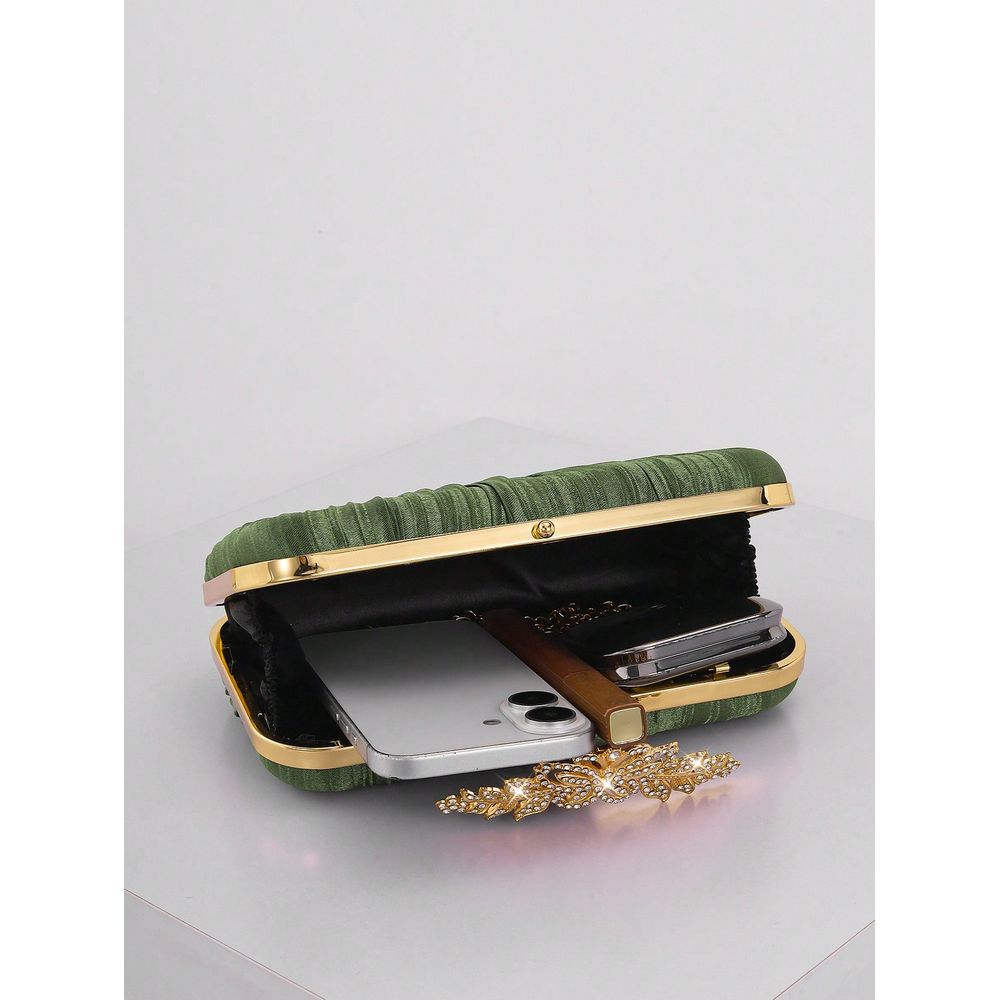 Fashion Rhinestone Decor Flap  - Event Party Box recension och pris
