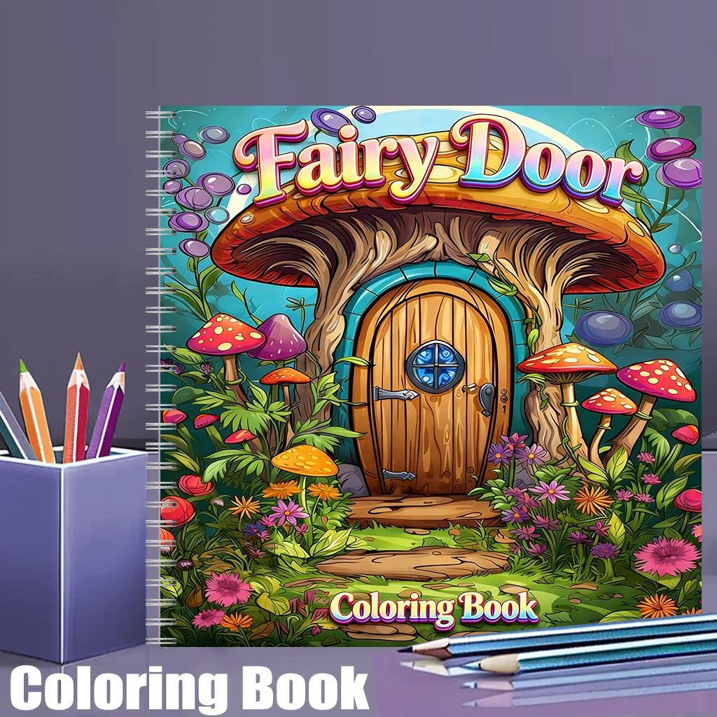 Coloring Book Fairy Door for A - Supply Event recension och pris