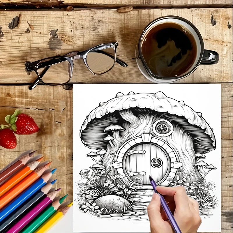 Coloring Book Fairy Door for A - Supply Event recension och pris