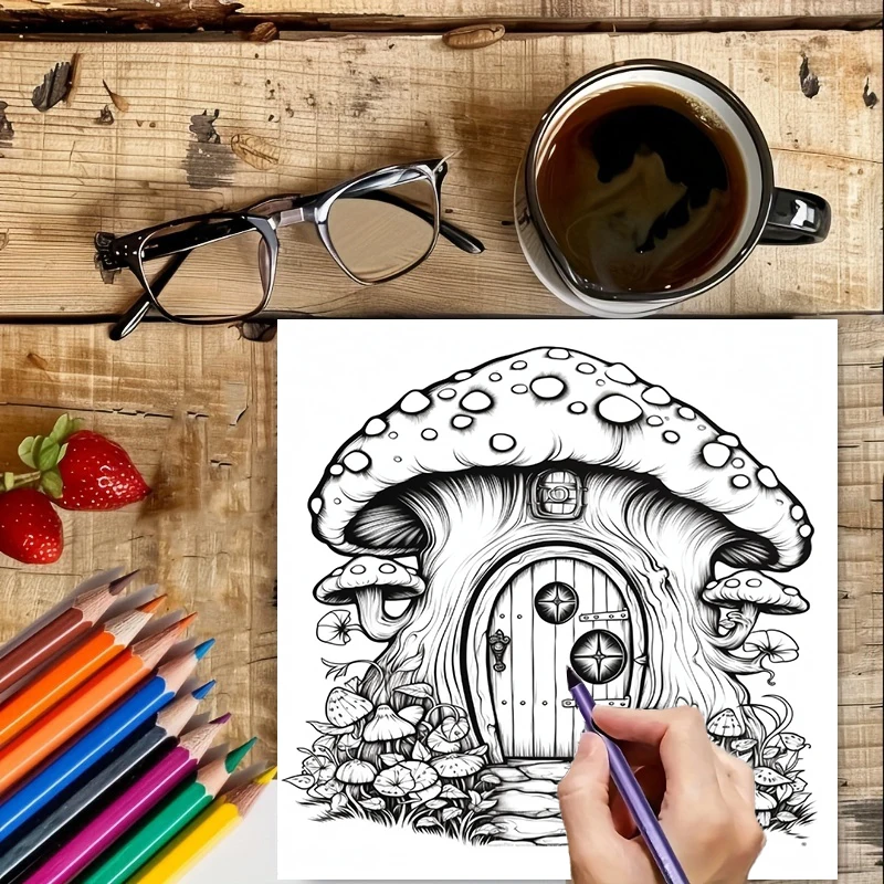 Coloring Book Fairy Door for A - Supply Event recension och pris