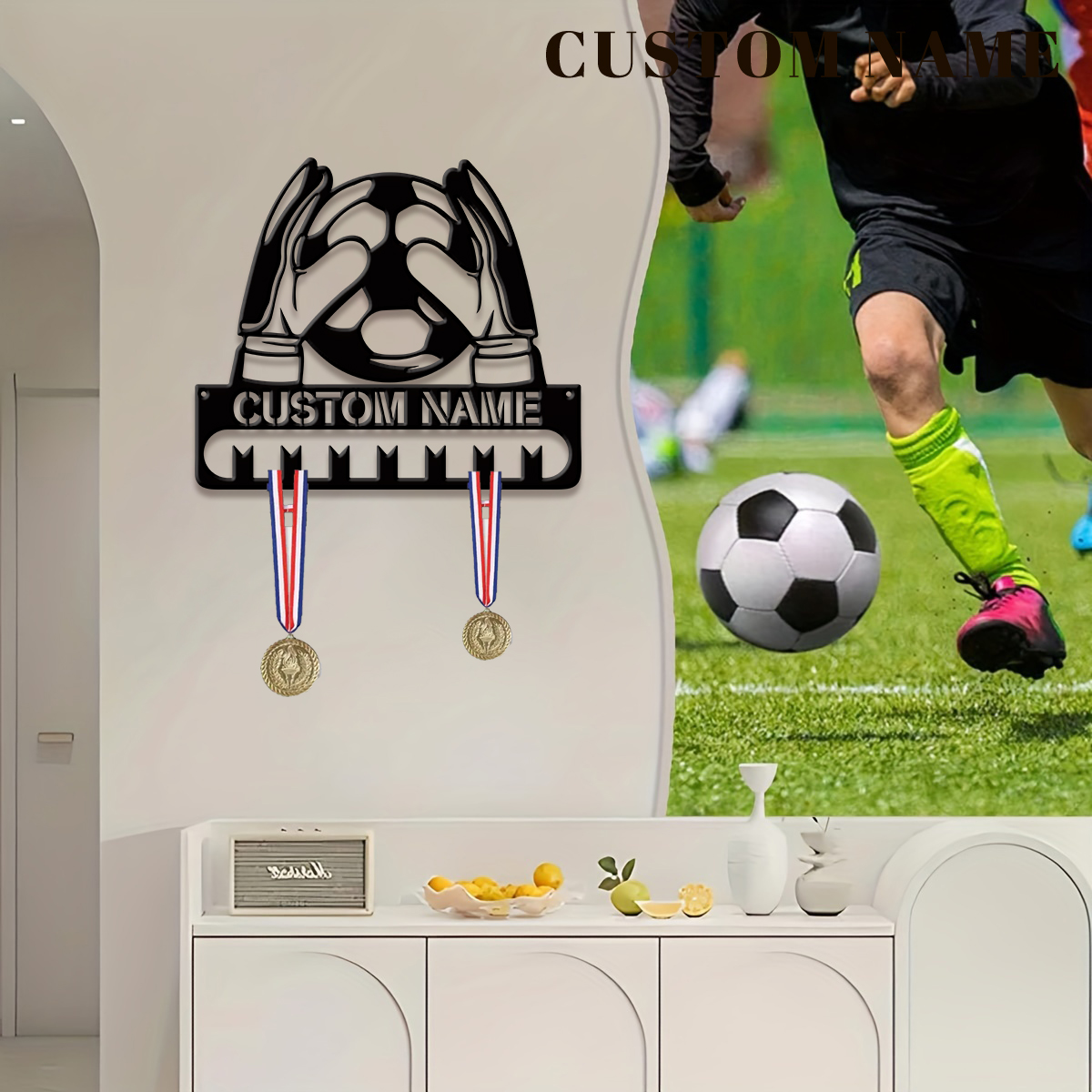 Custom Football Player Metal M - Eve Party recension och pris