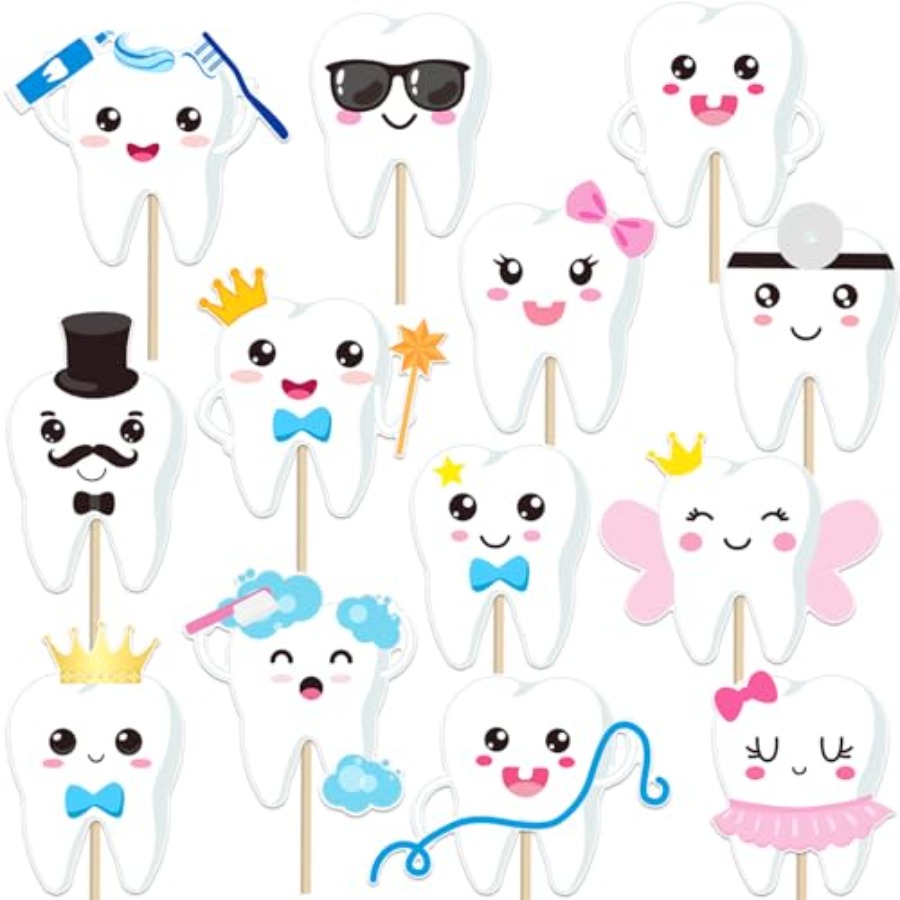 Tooth Party Centerpiece Sticks - Centerpiece Stick recension och pris
