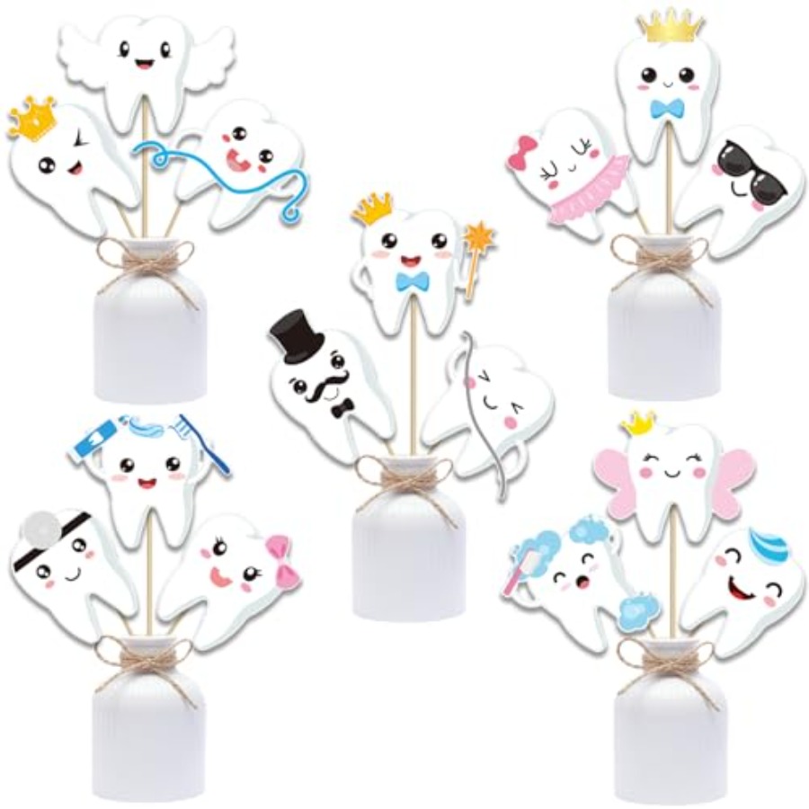 Tooth Party Centerpiece Sticks - Centerpiece Stick recension och pris