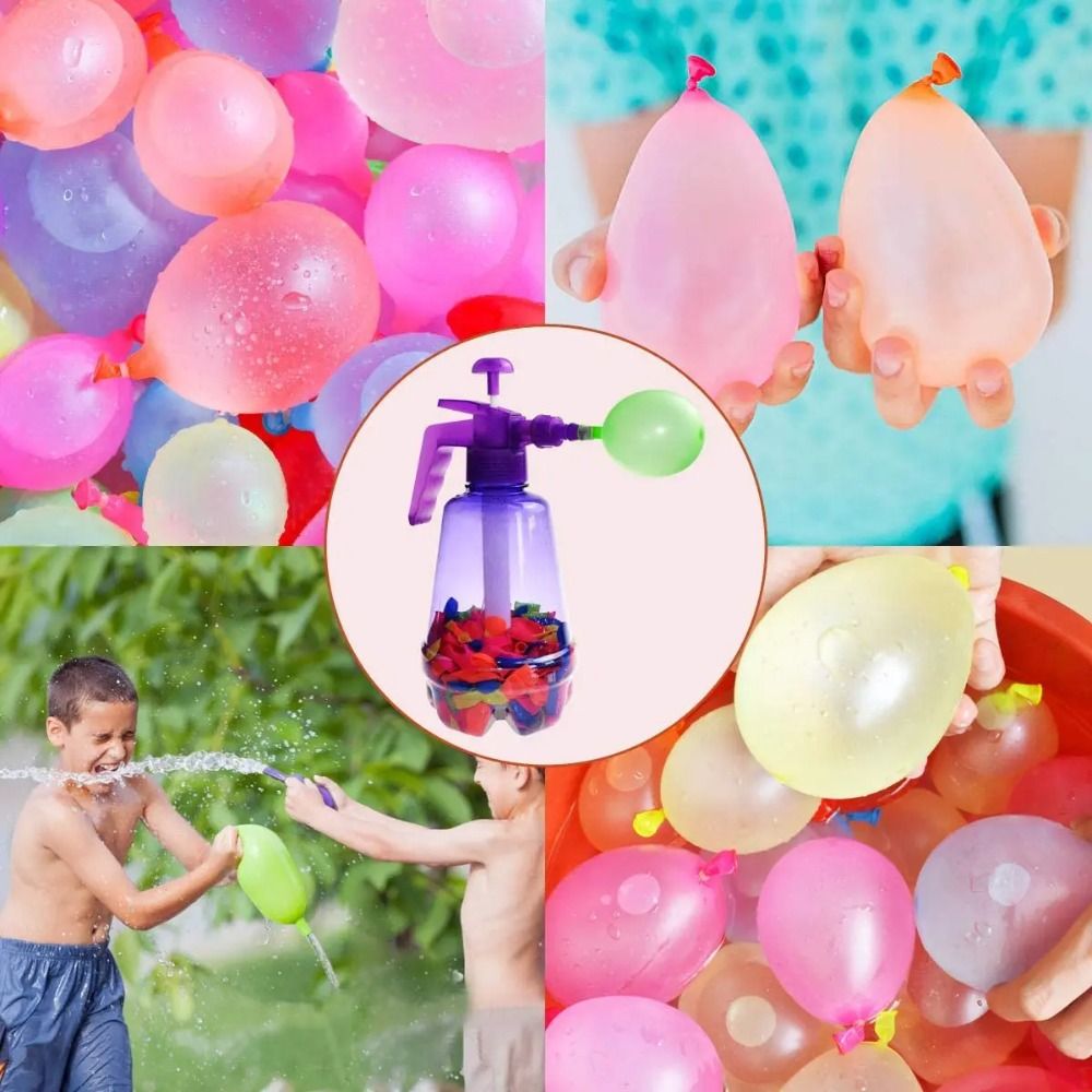 New Portable Air Water Bomb Ba - Balloon Pump Hand recension och pris