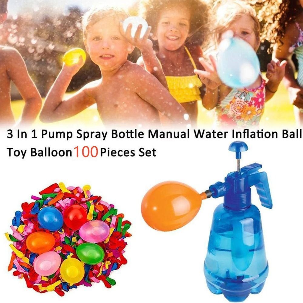 New Portable Air Water Bomb Ba - Balloon Pump Hand recension och pris