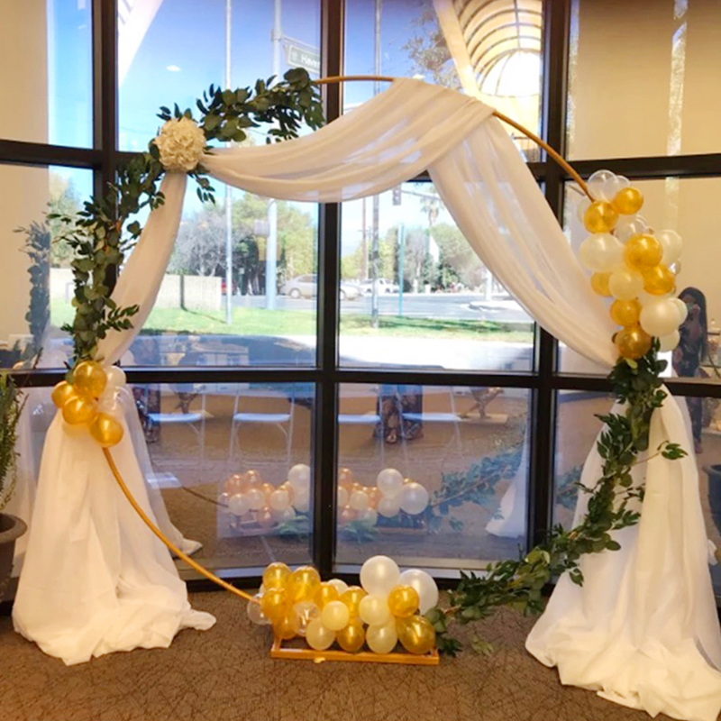 Wedding Arch Stand Round Metal - Balloon Arch Kit recension och pris