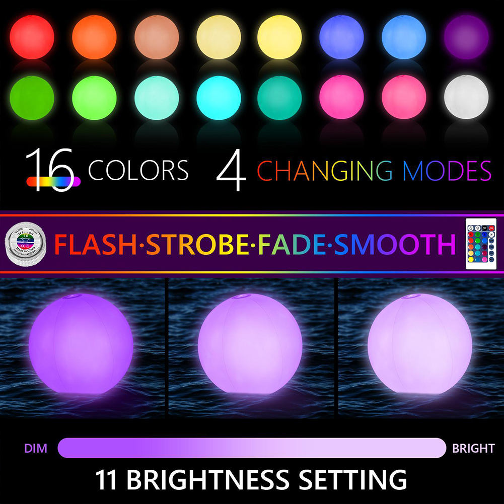 1-5PCS Floating Pool Lights wi - Led Balloon Light recension och pris