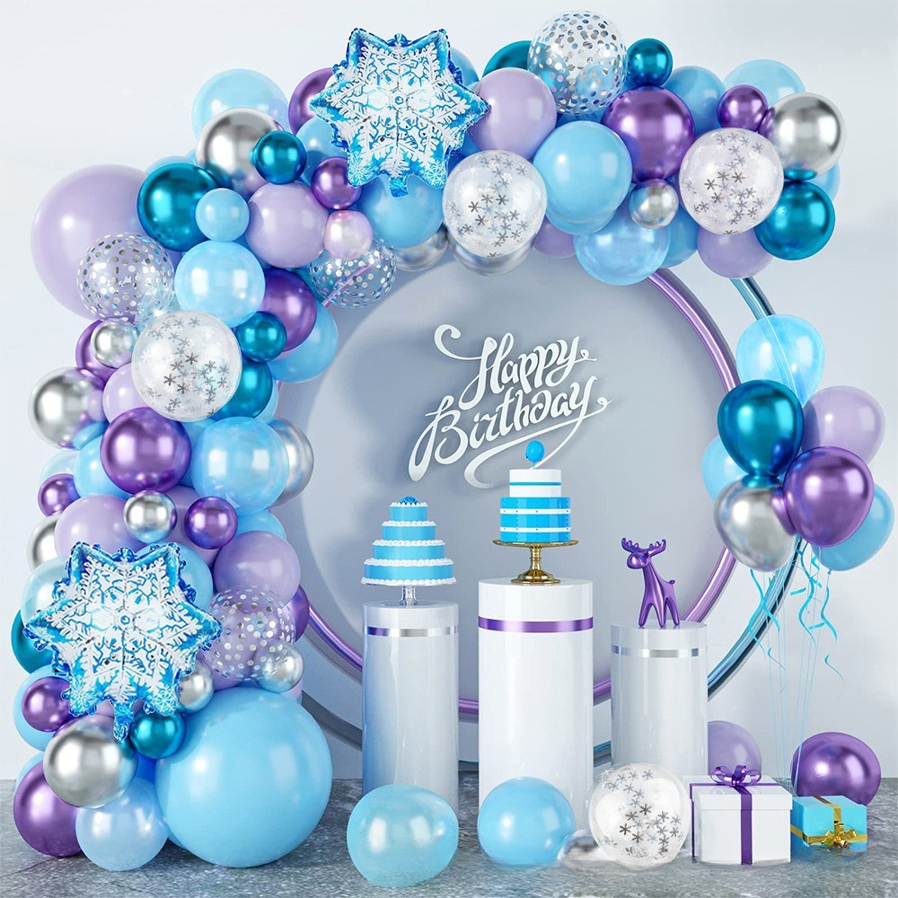 Winter Wonderland Snowflake Ba - Balloon Arch Kit recension och pris