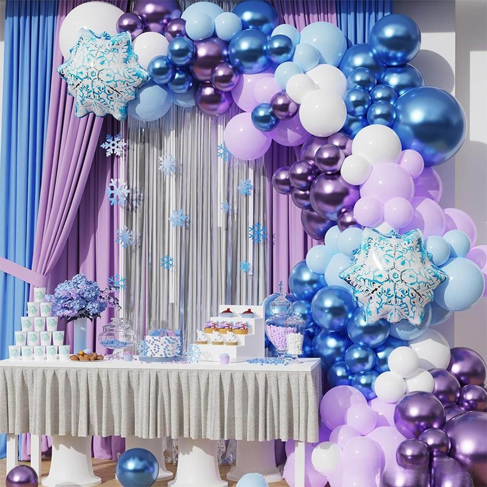Winter Wonderland Snowflake Ba - Balloon Arch Kit recension och pris