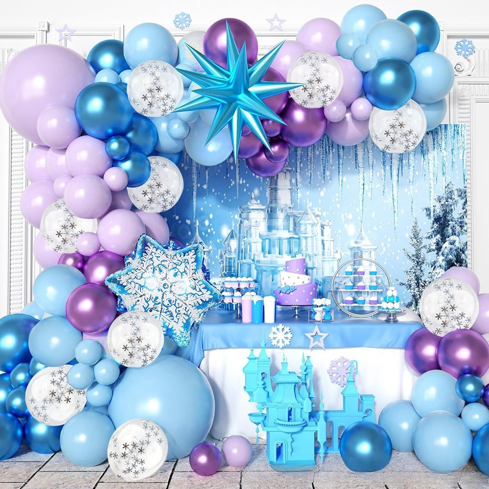 Winter Wonderland Snowflake Ba - Balloon Arch Kit recension och pris