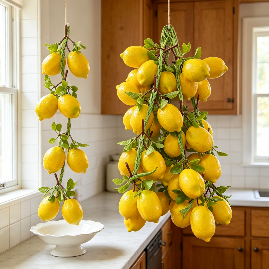Artificial lemon skewers, Real - Centerpiece Stick recension och pris