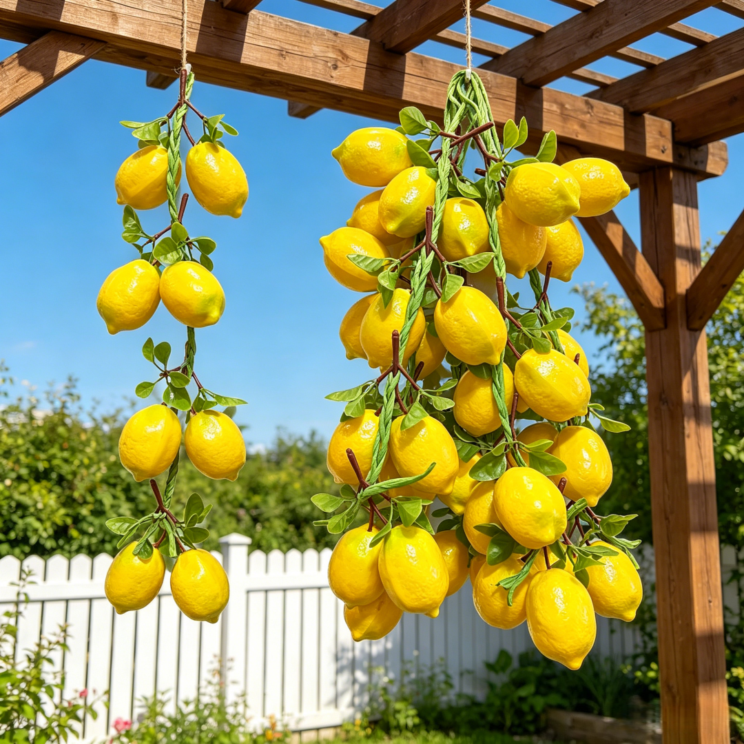 Artificial lemon skewers, Real - Centerpiece Stick recension och pris