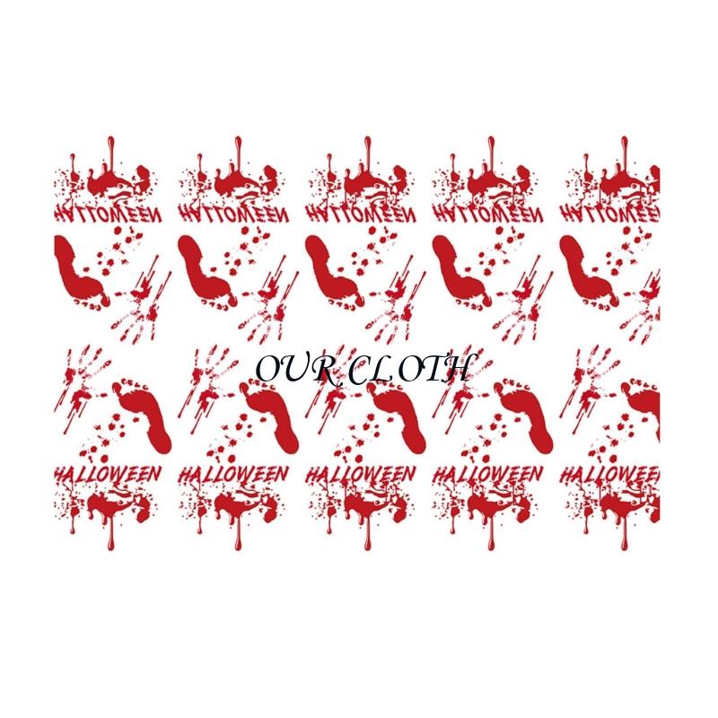 Halloween Tablecloths Bloody H - Table Cloth Disposable recension och pris