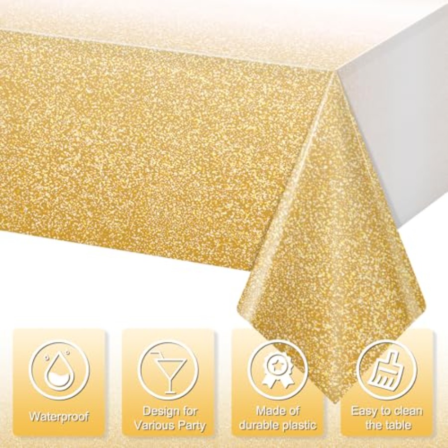 Ombre Plastic Tablecloth for P - Table Cloth Disposable recension och pris