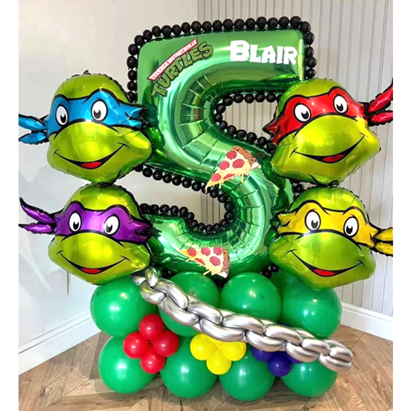 Ninja Turtles Themed Balloon A - Balloon Arch Kit recension och pris