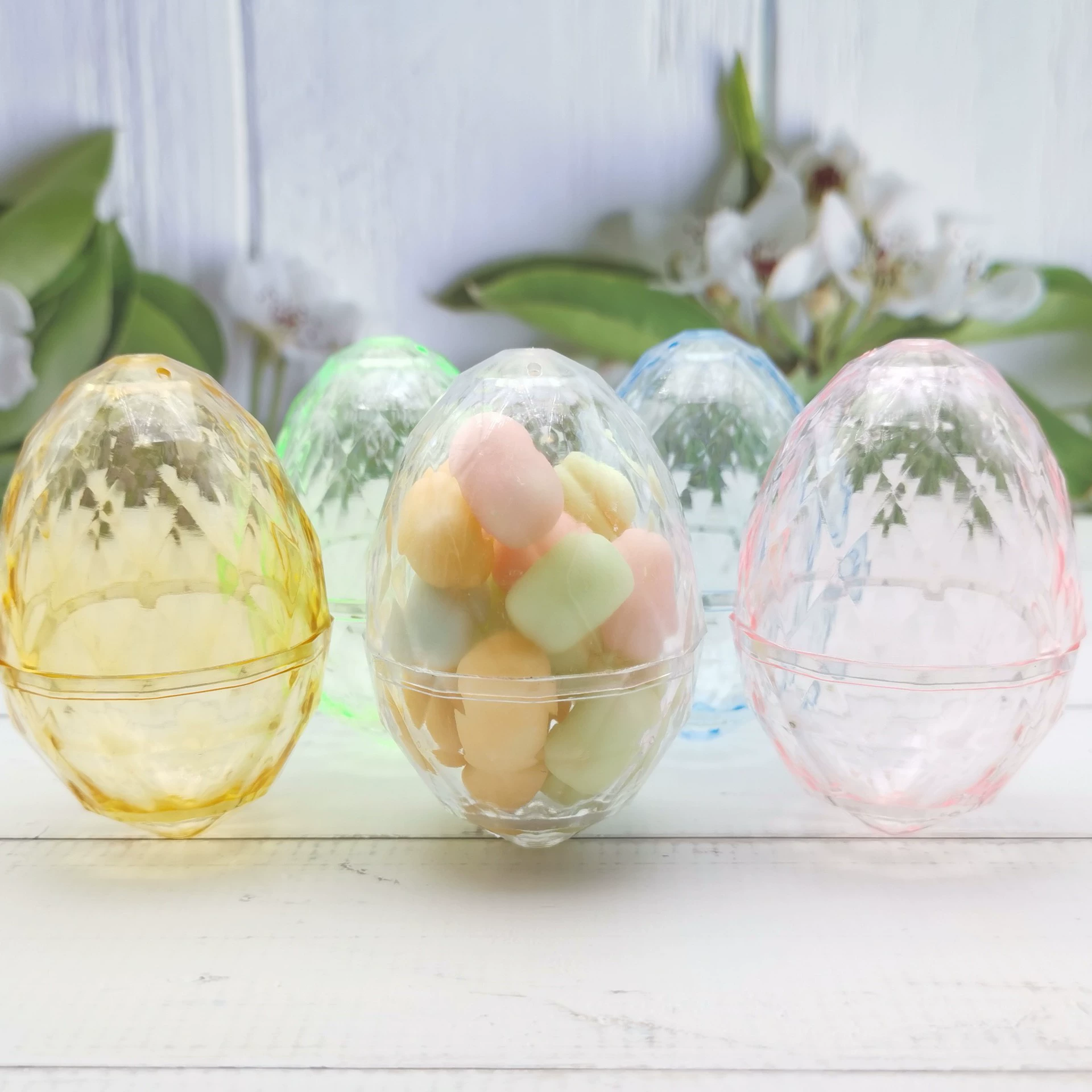 5Pcs Easter Theme Plastic Cand - Event Party Box recension och pris