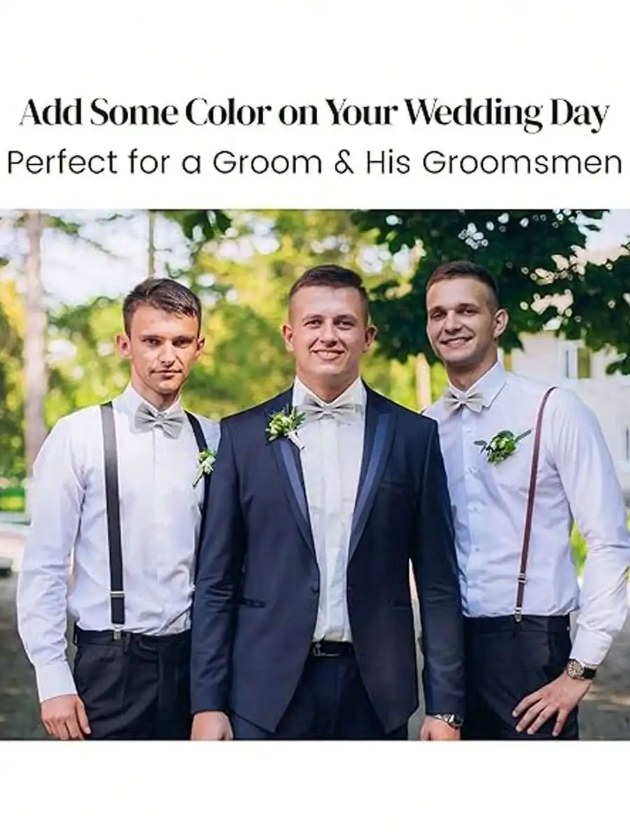 Mens Solid Color Satin Pre-Tie - Event & Party Supply recension och pris