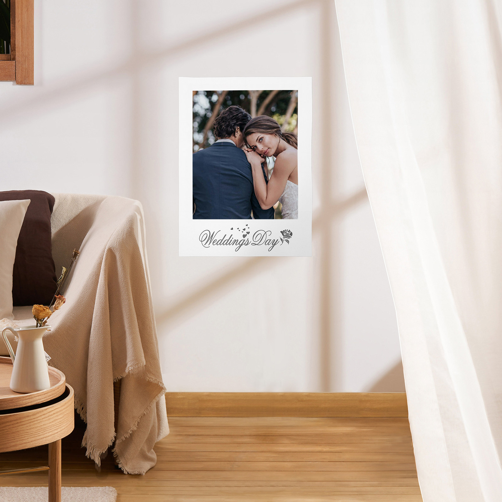 Simple Fashion White Paper Pho - Photo Booth Frame recension och pris