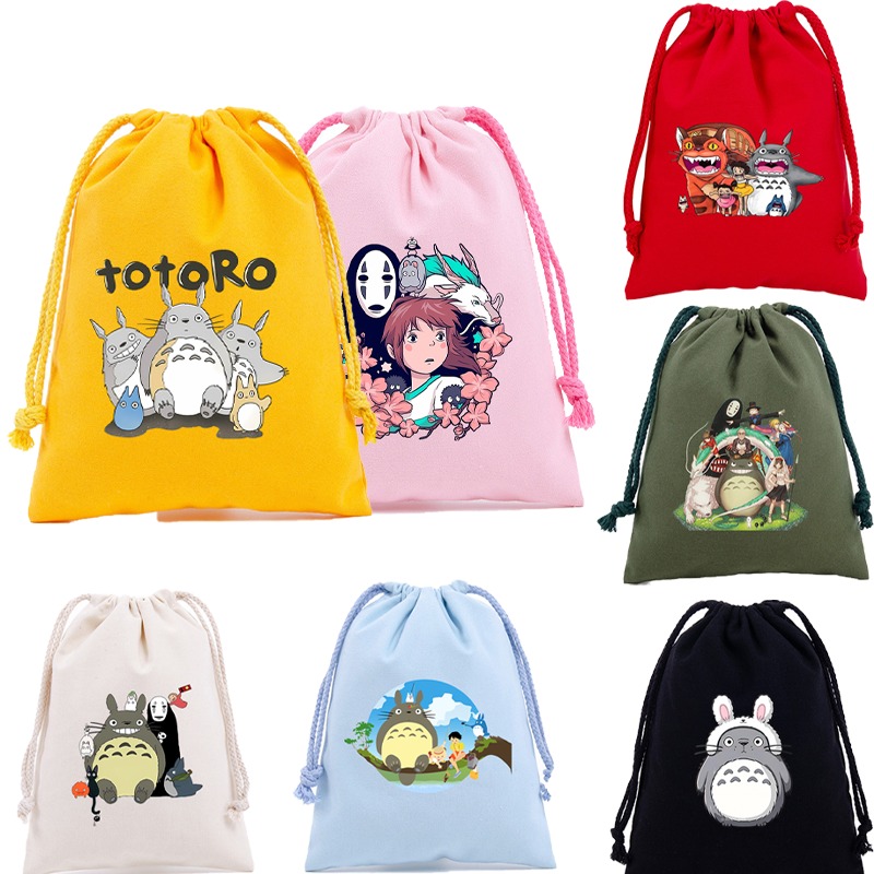 Totoro Cotton Cute Drawstring  - Party Favor Bag recension och pris