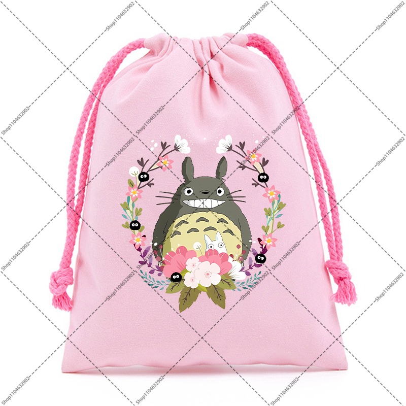 Totoro Cotton Cute Drawstring  - Party Favor Bag recension och pris