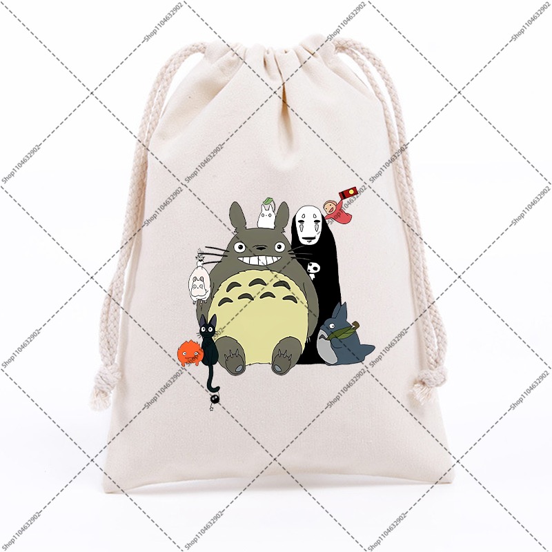 Totoro Cotton Cute Drawstring  - Party Favor Bag recension och pris