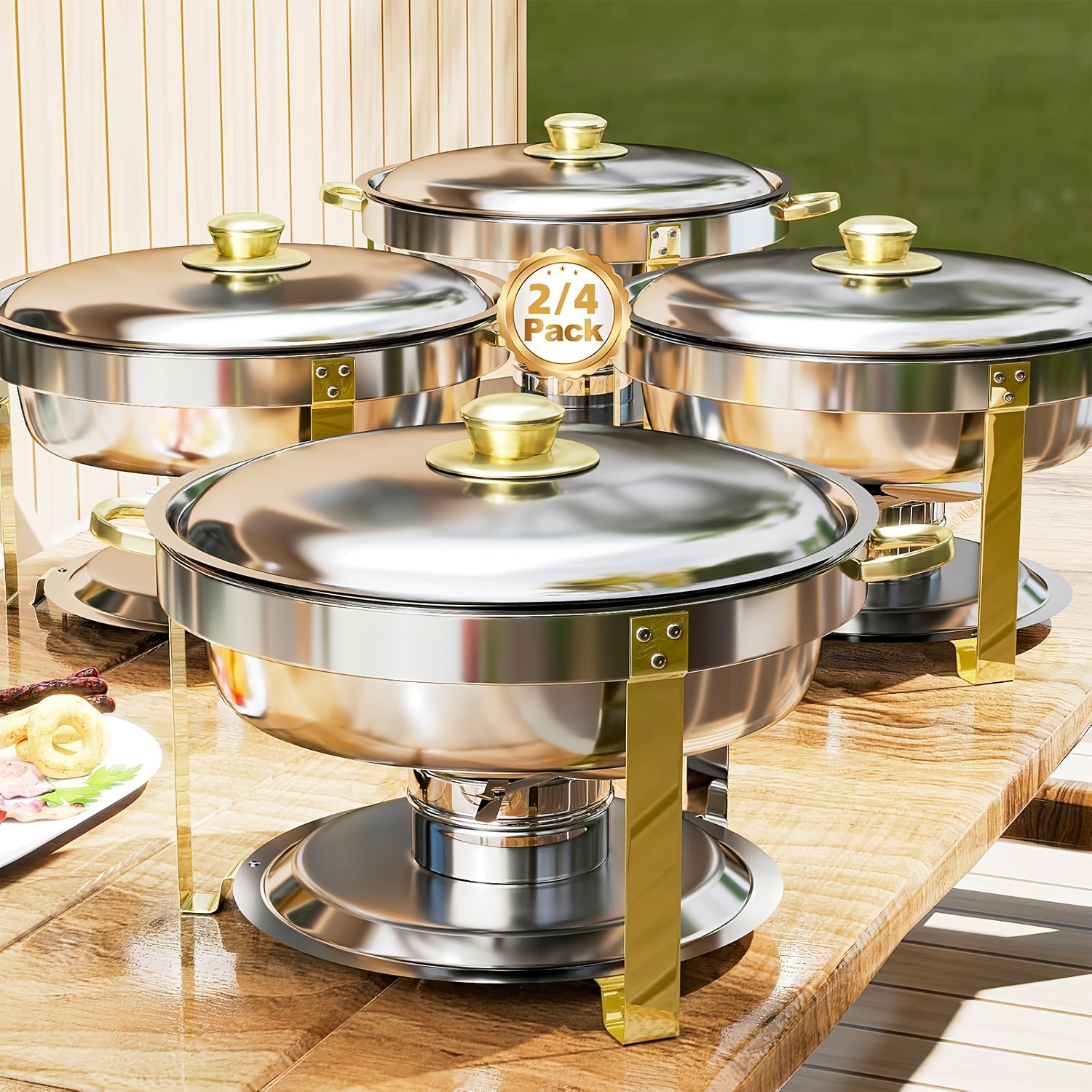 6/9QT Chafing Dishes For Buffe - Event & Party Supply recension och pris