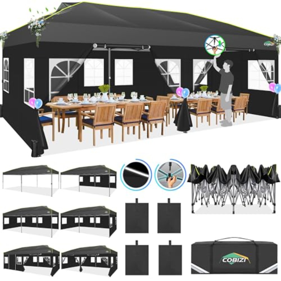Outdoor event shelter with wat - Event & Party Supply recension och pris