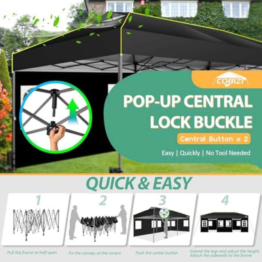 Outdoor event shelter with wat - Event & Party Supply recension och pris